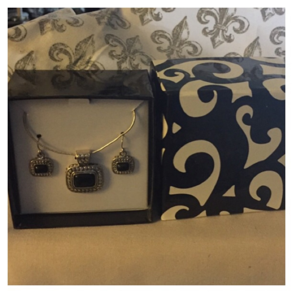 😎Black Onyx Pendant Set - Picture 5 of 5